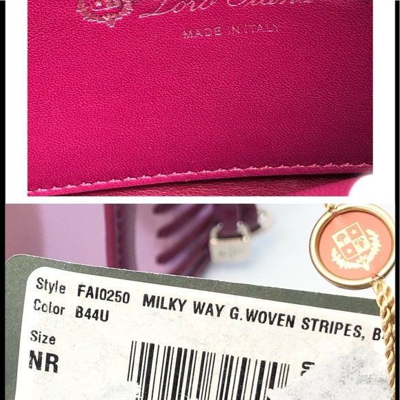 LORO PIANA
Milky Way Woven Stripes Calfskin Leather Bag - Picture 10 of 14